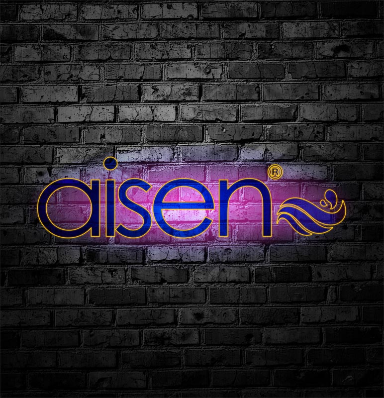 Aisen Neon Logo